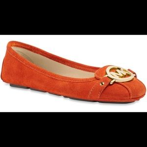 Michael Kors Orange Flats